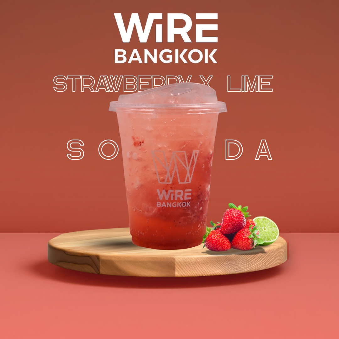 strawberry lime soda